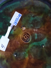 Load image into Gallery viewer, George Jones Majolica c.1870 Pattern 2254 STRAWBERRY LEAVES on white napkin Reverse tortoise-shell mottling #4