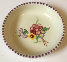 Load image into Gallery viewer, Hand Painted Poole Pottery small dish shape 502 - Christine Lucas (Neal) 1936-41 Traditional Flowers
