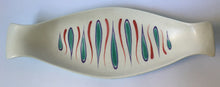 Load image into Gallery viewer, Poole freeform &#39;Tears&#39; Tray / dish Hand Painted Poole Pottery shape 358
