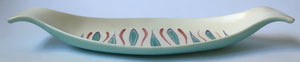 Poole freeform 'Tears' Tray / dish Hand Painted Poole Pottery shape 358