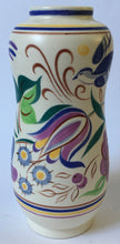 Load image into Gallery viewer, Hand Painted Poole Pottery shape 699 vase Traditional Flowers &amp; Birds Pattern
