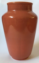 Load image into Gallery viewer, Poole Pottery Pink with white interior Minimalist Vase shape 595 vase
