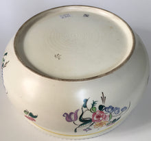 Load image into Gallery viewer, Poole Pottery shape 564 Large bowl - Pink Interior - Traditional Flowers Pattern Hand Painted
