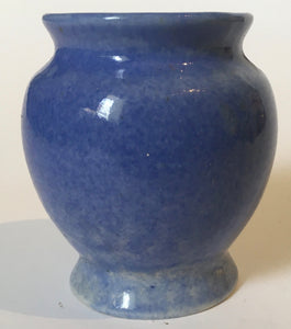 S.A. Glazing co. - Boksburg East Pottery BEP shape 1531 blue glazed vase (South African)