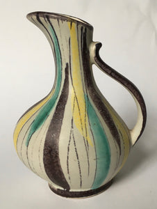 Bay Keramik jug 527 / 14  West German Pottery mid century Modern c. 1950s Germany
