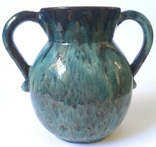 Load image into Gallery viewer, Rand Ceramics (South African) (Factory closed 1955) Or Globe Pottery Two Handled Vase - Linn Ware Style
