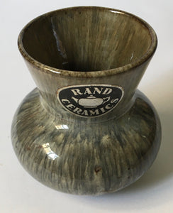 Rand Ceramics (South African) Pottery vase (Factory closed 1955) Impressed number 3426 #2