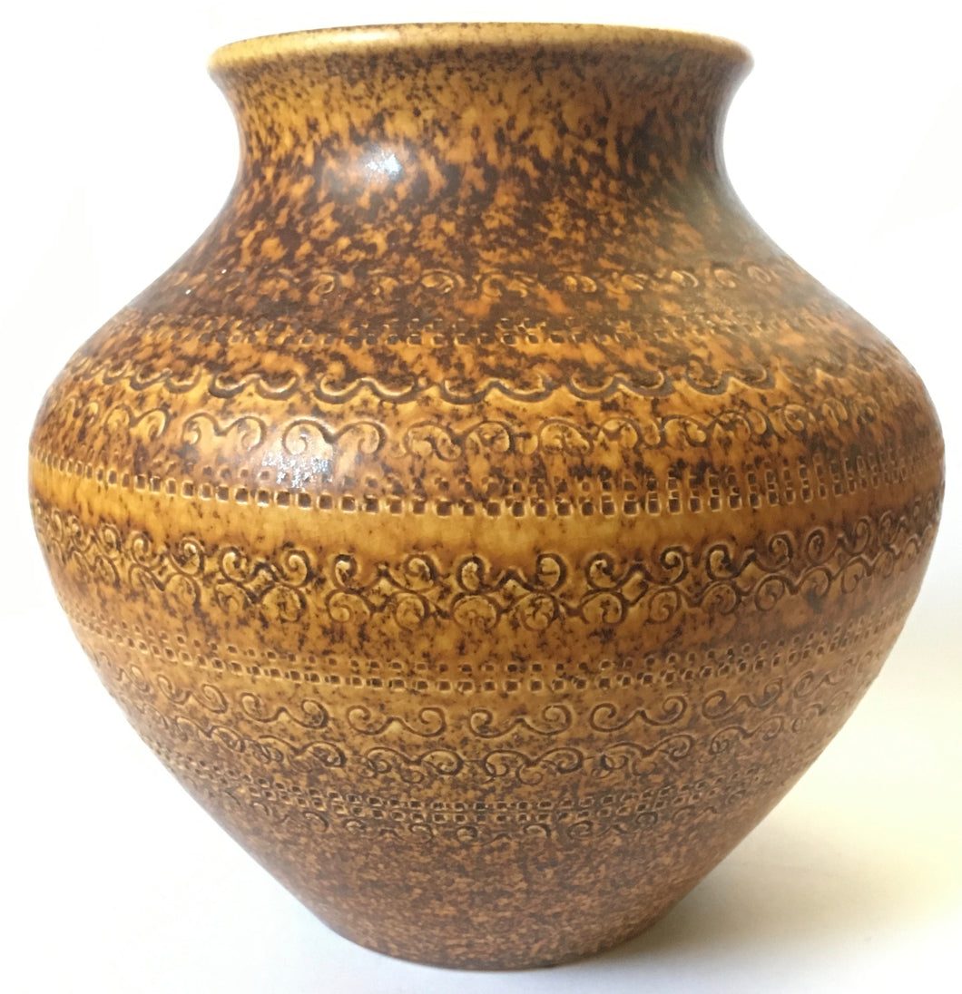 Dumler & Breiden, Höhr-Grenzhausen West Germany - Vase 187 20 West German Pottery mid century Modern 