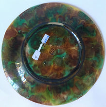 Load image into Gallery viewer, George Jones Majolica c.1870 Pattern 2254 STRAWBERRY LEAVES on white napkin Reverse tortoise-shell mottling #4