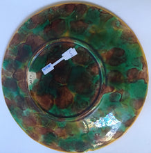 Load image into Gallery viewer, George Jones Majolica c.1870 Pattern 2254 STRAWBERRY LEAVES on white napkin Reverse tortoise-shell mottling #3