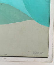 Load image into Gallery viewer, Jaco KEMP-BEZUIDENHOUD (1941) oil on canvas painting (South African) Title AGGERARE