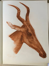 Load image into Gallery viewer, ALEXANDRE IACOVLEFF 1er mai 1927 "Dessins et peintures d'Afrique, exécutés au cours de l'Expédition" Complete Portfolio of 50 Prints artist