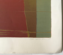 Load image into Gallery viewer, FRED SCHIMMEL (1928-2009) Abstract Landscape "SHAKA'S ROCK" - Original Signed Print (South African Artist)