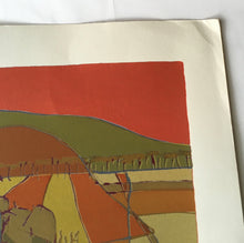 Load image into Gallery viewer, FRED SCHIMMEL (1928-2009) Abstract Landscape "SHAKA'S ROCK" - Original Signed Print (South African Artist)