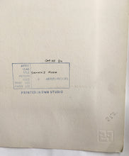 Load image into Gallery viewer, FRED SCHIMMEL (1928-2009) Abstract Landscape "SHAKA'S ROCK" - Original Signed Print (South African Artist)