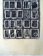 Load image into Gallery viewer, Aileen LIPKIN (1933-1994) Series of four impressions from a whale bone graffito prints (South African Artist)