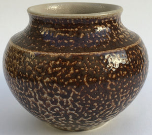 Wim MUHLENDYCK (1905-1986) Westerwald art pottery Saltglaze Vase Stoneware hand painted jug 1950s Made in Germany Höhr-Grenzhausen