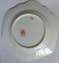Load image into Gallery viewer, WILEMAN & CO. FOLEY SHELLEY CHINA ENGLAND PATTERN 6027 SHAPE 115510 TRIO cup Saucer & cake plate - ANTIQUE C.1890 hairline
