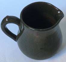 Load image into Gallery viewer, Globe Pottery (South African) Brown/dark green glazed jug
