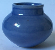 Load image into Gallery viewer, Drostdy Ware Grahamstown Pottery Blue Vase nr. 11  c.1950s (South African)
