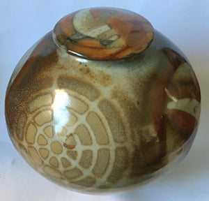 Steve Shapiro (South African) Stoneware storage jar - Very Large! Hand Thrown Studio pottery