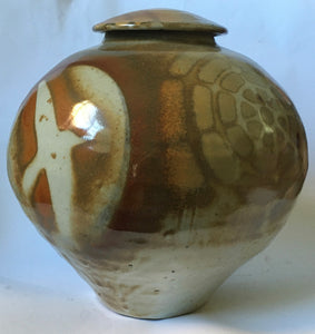 Steve Shapiro (South African) Stoneware storage jar - Very Large! Hand Thrown Studio pottery