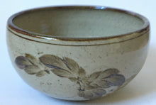 Load image into Gallery viewer, Kolonyama Pottery Bowl  - flowers - from Lesotho - Hand made wheel thrown studio art pottery
