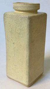 Thaba Bosigo Pottery rectangular bottle Vase (small) c.1970s Peter Hayes Pottery Lesotho (South African)