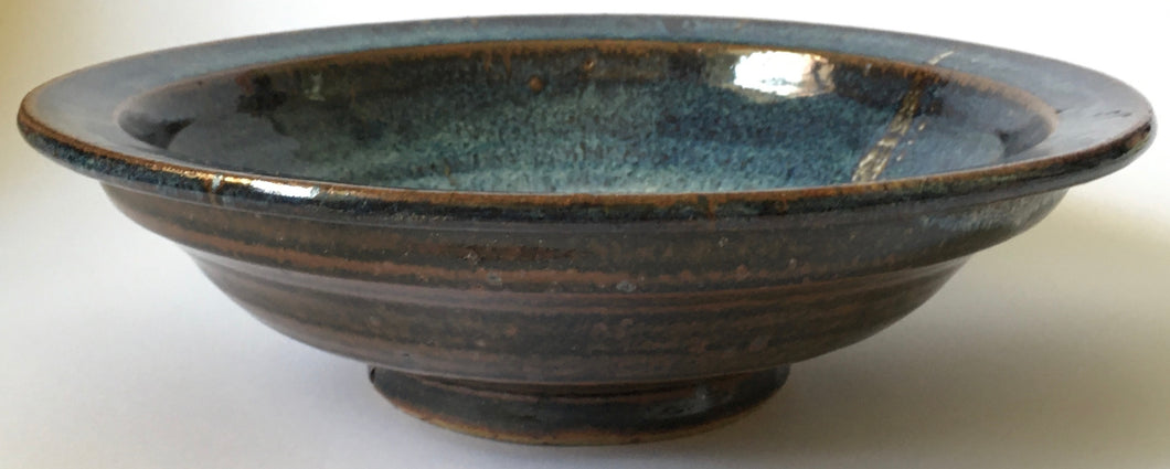 Steve Shapiro (South African) Stoneware bowl - Hand Painted, Hand Thrown Studio pottery
