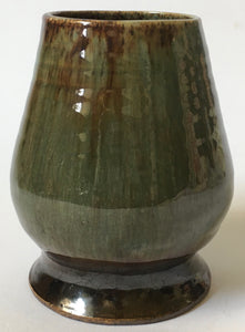Sherwood Pottery - similar to  Ceramic Studio Linn Ware LW green Running glaze South African Pottery