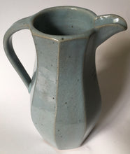 Load image into Gallery viewer, Christo Giles (1970- )  (South African) Large Hand thrown Ceramic jug Studio Art Pottery - Celedon glaze
