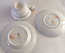 Load image into Gallery viewer, Wedgwood &quot;SANDRINGHAM&quot; W33509 Cup, Saucer &amp; Plate - trio
