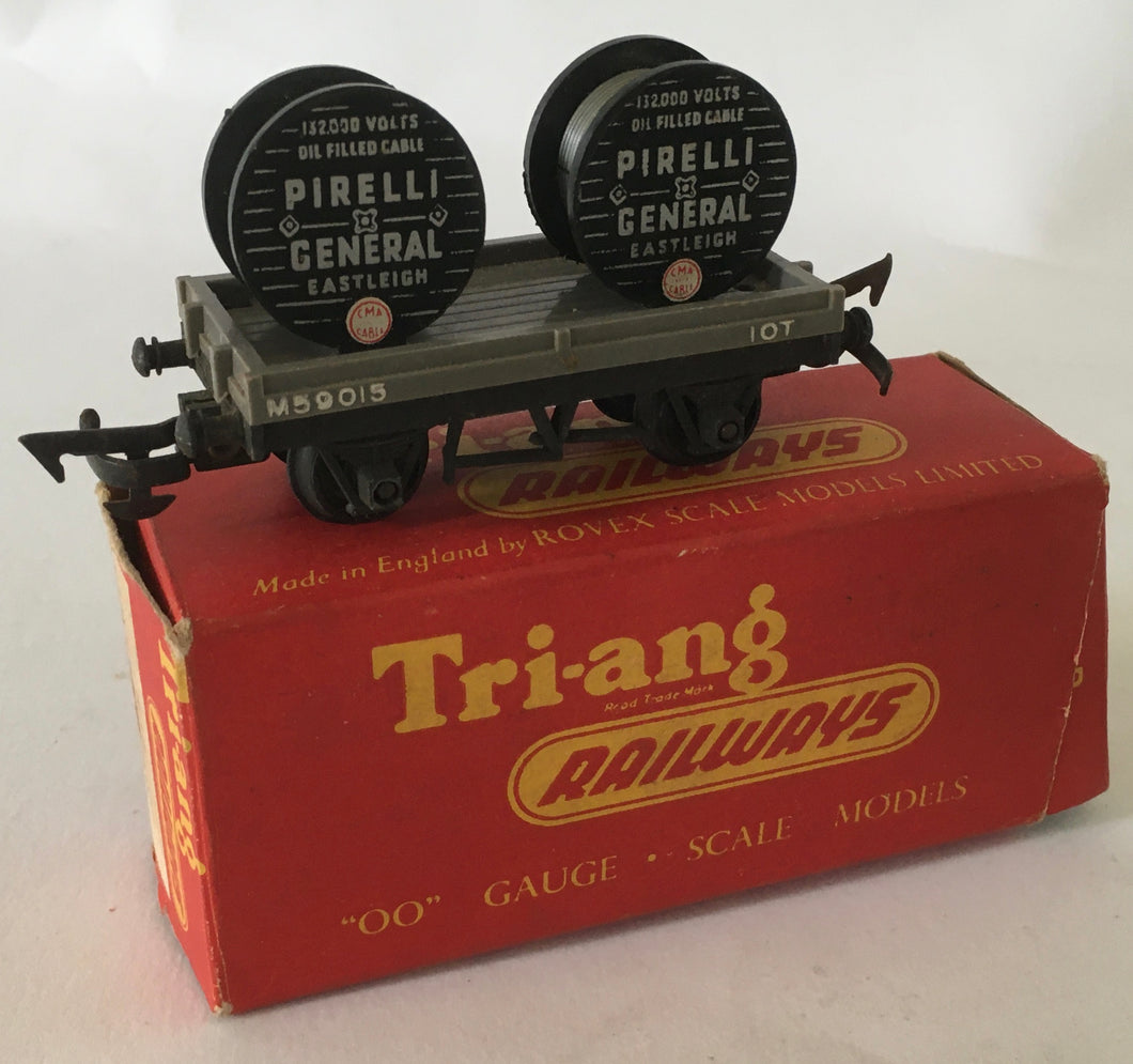 Tri-ang Railways '00' Guage R.18 cable Drum wagon rovex scale models limited
