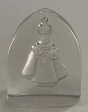 Load image into Gallery viewer, Nybro Sweden glass window decoration - The Pope - attributed
