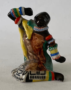 Drostdy Ware Grahamstown Pottery N'DABELE WOMAN figure c.1950s (South African)