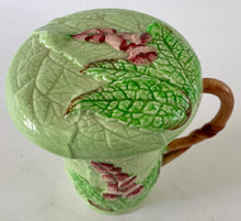 Load image into Gallery viewer, Carltonware Hollyhock green Chocolate cup &amp; cover RARE
