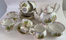 Load image into Gallery viewer, Teaset - Royal Albert "Kentish Rockery" Bone China "As supplied to her Majesty Queen Mary"