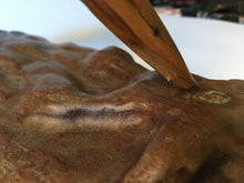 Load image into Gallery viewer, RARE John Maltby Driftwood wooden &quot;bird&quot; abstract sculpture Signed J. Maltby
