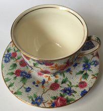 Load image into Gallery viewer, Royal Winton &#39;Old Cottage Chintz&#39; coffee Cup &amp; Saucer made in england
