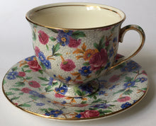 Load image into Gallery viewer, Royal Winton &#39;Old Cottage Chintz&#39; coffee Cup &amp; Saucer made in england
