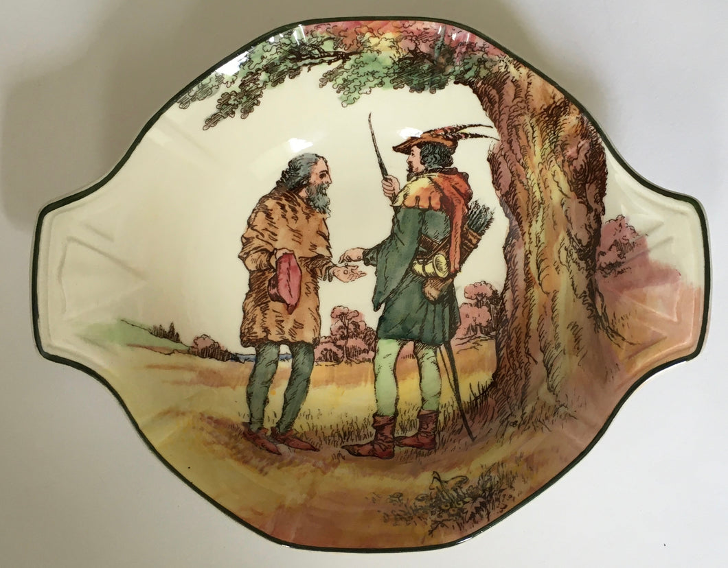Royal Doulton Under The Greenwood tree Robin Hood D 6341 bowl 8051A