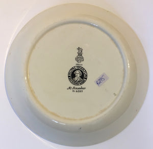 Royal Doulton Dickens ware Mr. Micawber D. 6327 Seriesware bowl