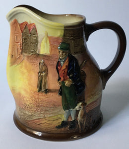 Royal Doulton Dickens Relief jug Bill Sykes D 5583 Seriesware Series ware
