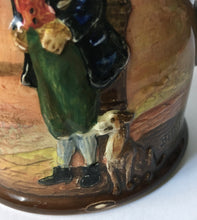 Load image into Gallery viewer, Royal Doulton Dickens Relief jug Bill Sykes D 5583 Seriesware Series ware
