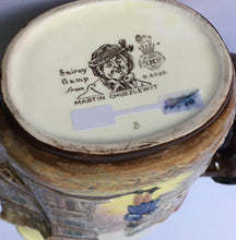 Load image into Gallery viewer, Royal Doulton Dickens Relief jug Sairey Gamp D 6395 from Martin Chuzzlewit
