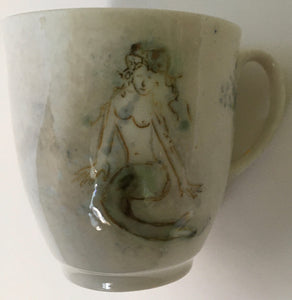 Katherine Glenday (South African) Hand made & Painted Porcelain cup & saucer