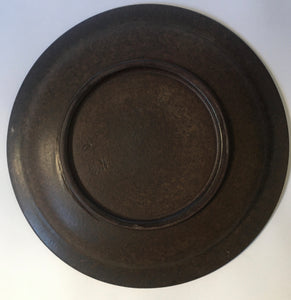 Zaalberg Holland studio pottery plate Dinner ware Netherlands stoneware