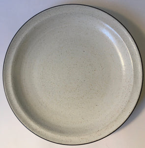 Zaalberg Holland studio pottery plate Dinner ware Netherlands stoneware
