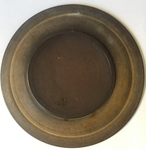 Zaalberg Holland studio pottery side plate Dinner ware Netherlands stoneware