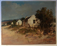 Load image into Gallery viewer, Gian-Piero GARIZIO (1931) Original Cottage scene oil painting on canvas on board
